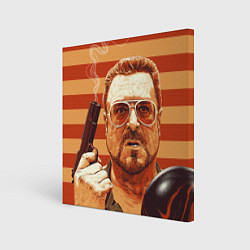 Холст квадратный Walter Sobchak, цвет: 3D-принт