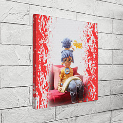 Холст квадратный It takes two mini logo, цвет: 3D-принт — фото 2