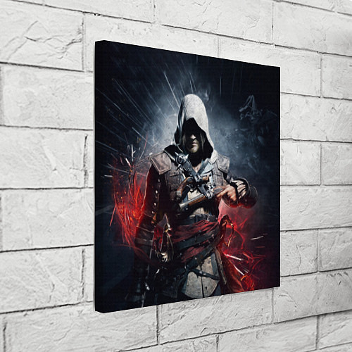 Картина квадратная Assassins Creed 4: Black Flag / 3D-принт – фото 3