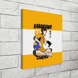 Холст квадратный Юу Нишиноя из Карасуно Haikyu!!, цвет: 3D-принт — фото 2