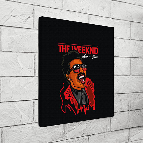 Картина квадратная The Weeknd - After Hours / 3D-принт – фото 3