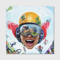 Холст квадратный Riders Republic, цвет: 3D-принт — фото 2