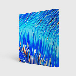 Холст квадратный Морские водоросли!, цвет: 3D-принт