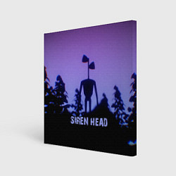 Картина квадратная СИРЕНОГОЛОВЫЙ ГЛИТЧ