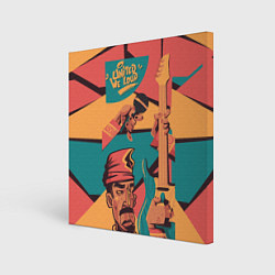 Холст квадратный А теперь, песня!, цвет: 3D-принт