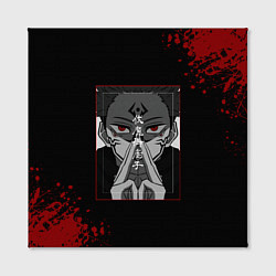 Холст квадратный МАГИЧЕСКАЯ БИТВА SUKUNA, цвет: 3D-принт — фото 2