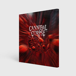 Холст квадратный Blood Cannibal Corpse Труп Каннибала Z, цвет: 3D-принт