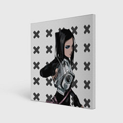 Холст квадратный Риэл Мэйер из Эрго Прокси, цвет: 3D-принт