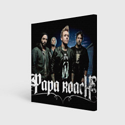 Холст квадратный Papa Roach band, цвет: 3D-принт