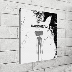 Холст квадратный Radiohead Радиохед Z, цвет: 3D-принт — фото 2