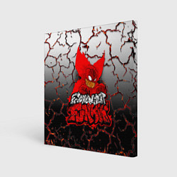 Холст квадратный Friday Night Funkin Tricky One, цвет: 3D-принт