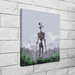 Холст квадратный СИРЕНОГОЛОВЫЙ ЛЕС, цвет: 3D-принт — фото 2