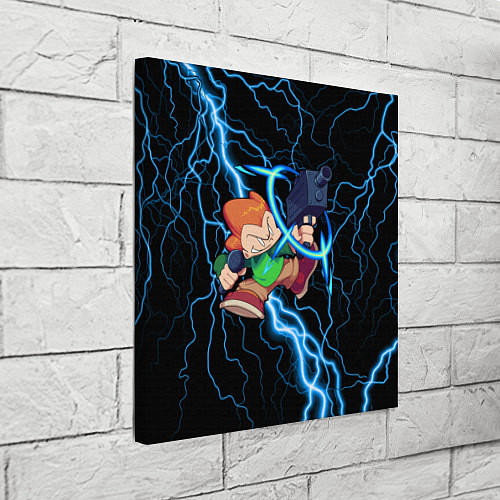 Картина квадратная Пико Pico Молния / 3D-принт – фото 3