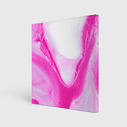 Холст квадратный Жидкий пурпур, цвет: 3D-принт