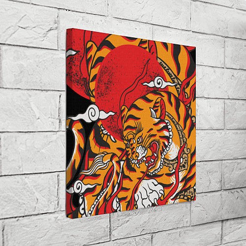 Картина квадратная Год тигра / 3D-принт – фото 3