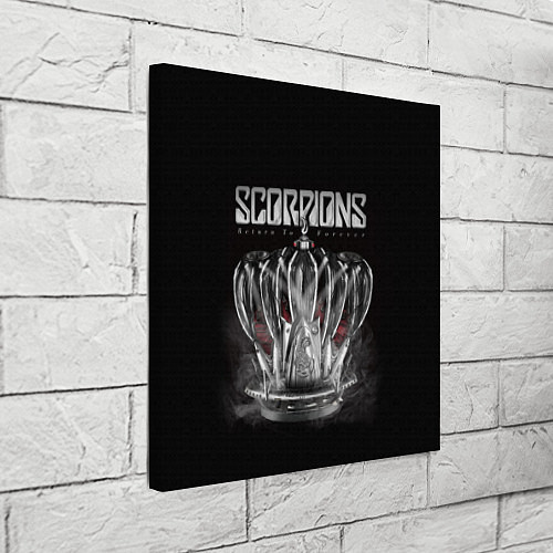 Картина квадратная SCORPIONS / 3D-принт – фото 3
