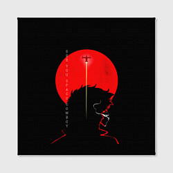 Холст квадратный Ковбой Бибоп, цвет: 3D-принт — фото 2