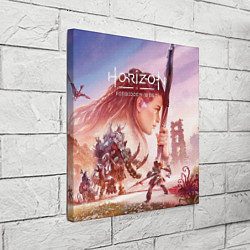 Холст квадратный Элой Horizon Forbidden West DE, цвет: 3D-принт — фото 2