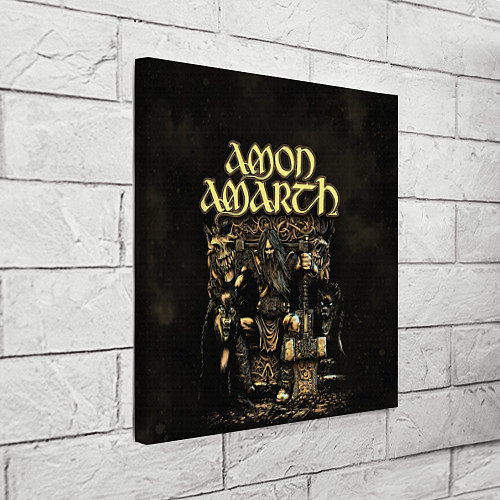 Картина квадратная Amon Amarth / 3D-принт – фото 3