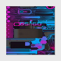 Холст квадратный CS GO Decimator Опустошитель, цвет: 3D-принт — фото 2