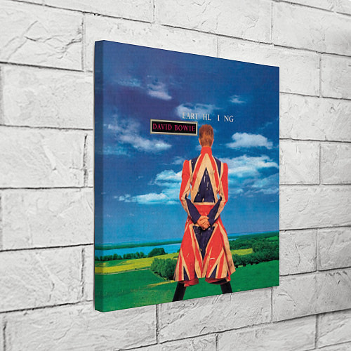 Картина квадратная Earthling - David Bowie / 3D-принт – фото 3
