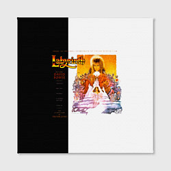 Холст квадратный Labyrinth - David Bowie, цвет: 3D-принт — фото 2