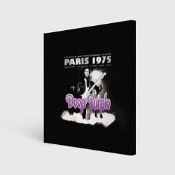 Холст квадратный Deep Purple - Paris 1975, цвет: 3D-принт