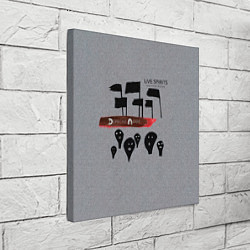 Холст квадратный LiVE SPiRiTS SOUNDTRACK - Depeche Mode, цвет: 3D-принт — фото 2