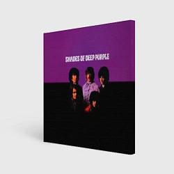 Холст квадратный Shades of Deep Purple, цвет: 3D-принт