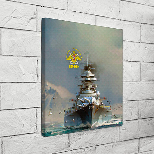 Картина квадратная ВМФ Военно-Морской Флот / 3D-принт – фото 3
