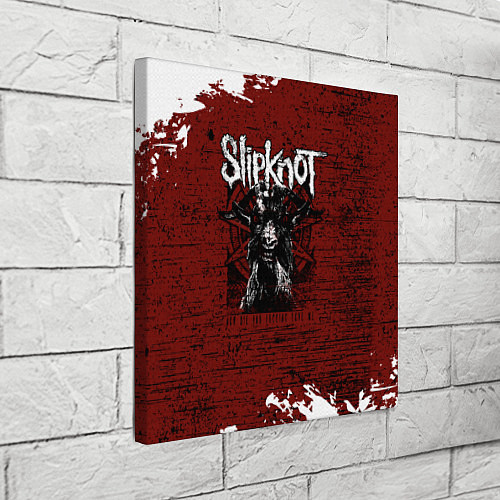 Картина квадратная Слипкнот Гранж Slipknot Rock Goat / 3D-принт – фото 3