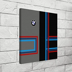 Холст квадратный Автомобиль BMW БМВ, цвет: 3D-принт — фото 2