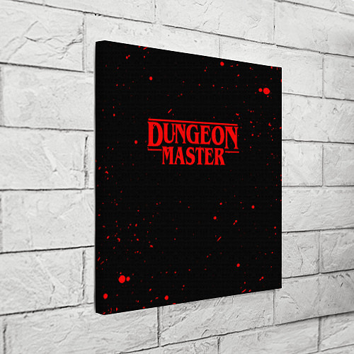 Картина квадратная DUNGEON MASTER BLOOD ГАЧИМУЧИ / 3D-принт – фото 3