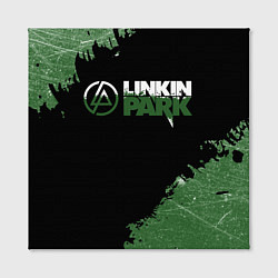 Холст квадратный Линкин Парк в стиле Гранж Linkin Park, цвет: 3D-принт — фото 2