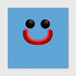 Холст квадратный Huggy Waggy smile, цвет: 3D-принт — фото 2