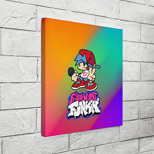 Картина квадратная BOYFRIEND FRIDAY NIGHT FUNKIN / 3D-принт – фото 3