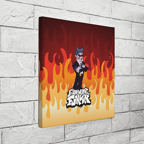 Картина квадратная Дорогой Папочка Friday Night Funkin / 3D-принт – фото 3