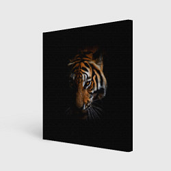 Холст квадратный Год тигра Голова, цвет: 3D-принт