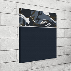 Холст квадратный Камуфляж 2 0, цвет: 3D-принт — фото 2