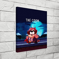 Холст квадратный The Coon - Енот Южный Парк, цвет: 3D-принт — фото 2
