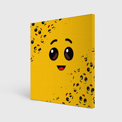 Холст квадратный FORTNITE BANANA FACE ФОРТНАЙТ БАНАН, цвет: 3D-принт