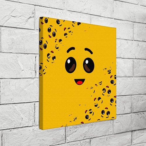 Картина квадратная FORTNITE BANANA FACE ФОРТНАЙТ БАНАН / 3D-принт – фото 3