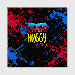 Холст квадратный Huggy, цвет: 3D-принт — фото 2