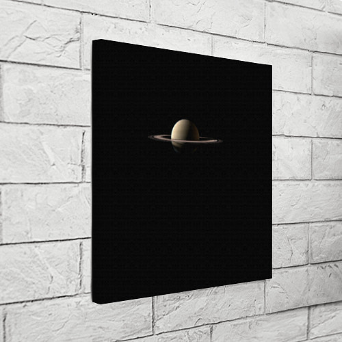 Картина квадратная Красавец Сатурн / 3D-принт – фото 3