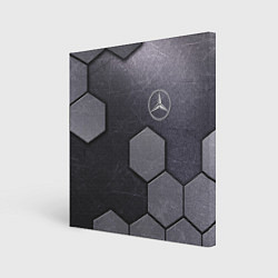 Холст квадратный Mercedes-Benz vanguard pattern, цвет: 3D-принт