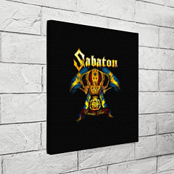 Холст квадратный Carolus Rex - Sabaton, цвет: 3D-принт — фото 2