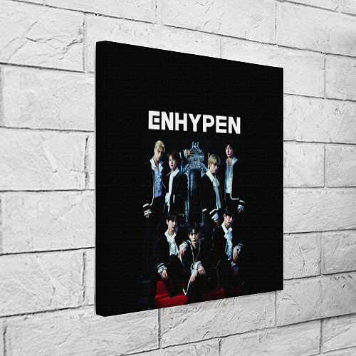 Картина квадратная ENHYPEN: Хисын, Джей, Джейк, Сонхун, Сону, Ни-Ки, / 3D-принт – фото 3