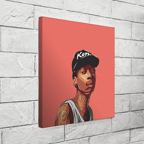Картина квадратная Wiz Khalifa Art / 3D-принт – фото 3