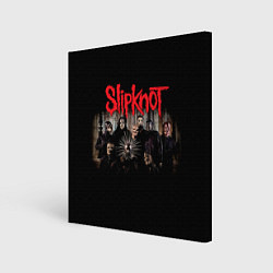 Холст квадратный Slipknot 5: The Gray Chapter, цвет: 3D-принт