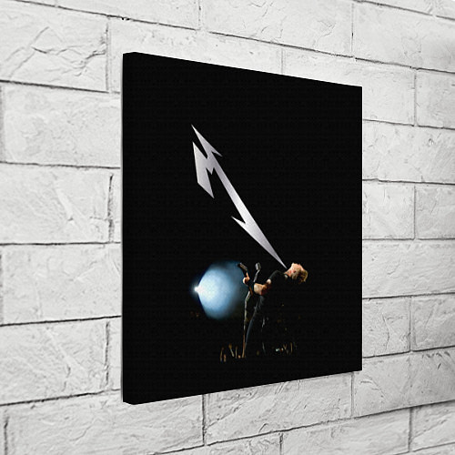 Картина квадратная Quebec Magnetic - Metallica / 3D-принт – фото 3